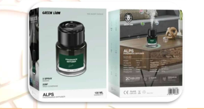 خوشبو کننده هوا گرین لاین مدل Fragrance 2In1 Combo حجم ۱۶۰ میلی لیتر