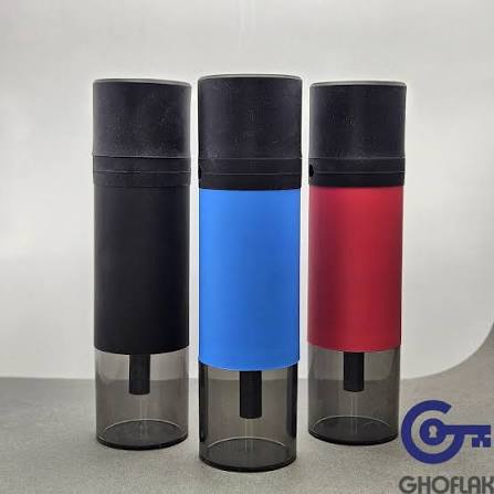 قلیان ماشینی قلیون مسافرتی بدنه سیلیکونی سر فلزی قابل شست و شو